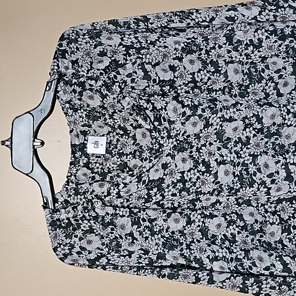 Cabi Floral Pheasant Boho Top - Picture 6 of 9